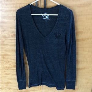 Long sleeve cotton T true religion